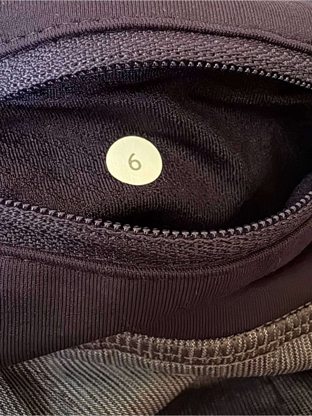 lululemon Pace Setter Two-Tone Dark Blue Athletic Shorts with Skirt Size 6 - Picture 7 of 7